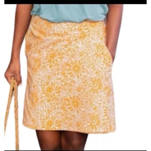 NEW RIP SKIRT Hawaii Length 2 wrap skirt in the Tuscan Sunflower print Size XL - Picture 1 of 7